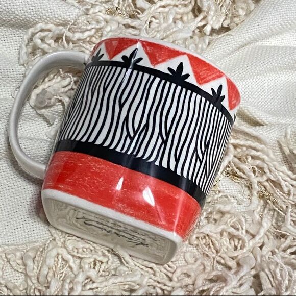 ANTHROPOLOGIE Friendly Face Santa Mug KraftyK - Picture 3 of 7